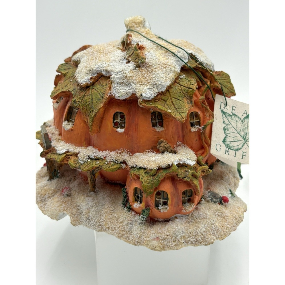 VTG Silvestri Pumpkin Inn Lighted Village House Dean Griff Halloween Holiday - Picture 6 of 14